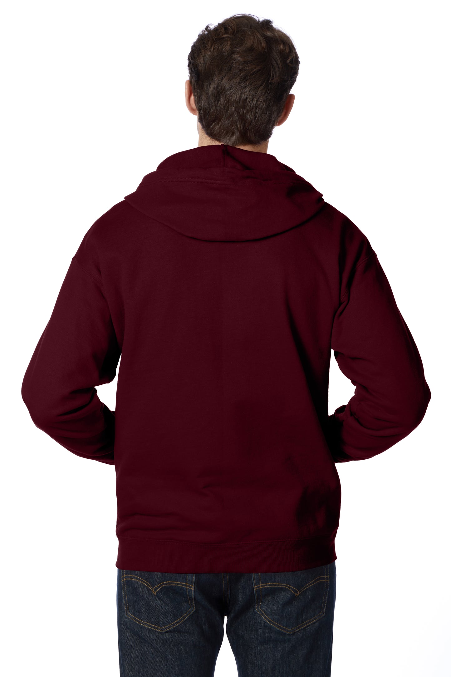 Hanes EcoSmart Full-Zip Fleece Hoodie - P180