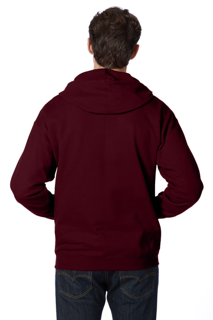 Hanes EcoSmart Full-Zip Fleece Hoodie - P180